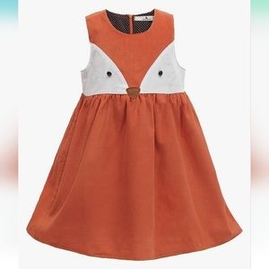 5T Fox Dress, Corduroy